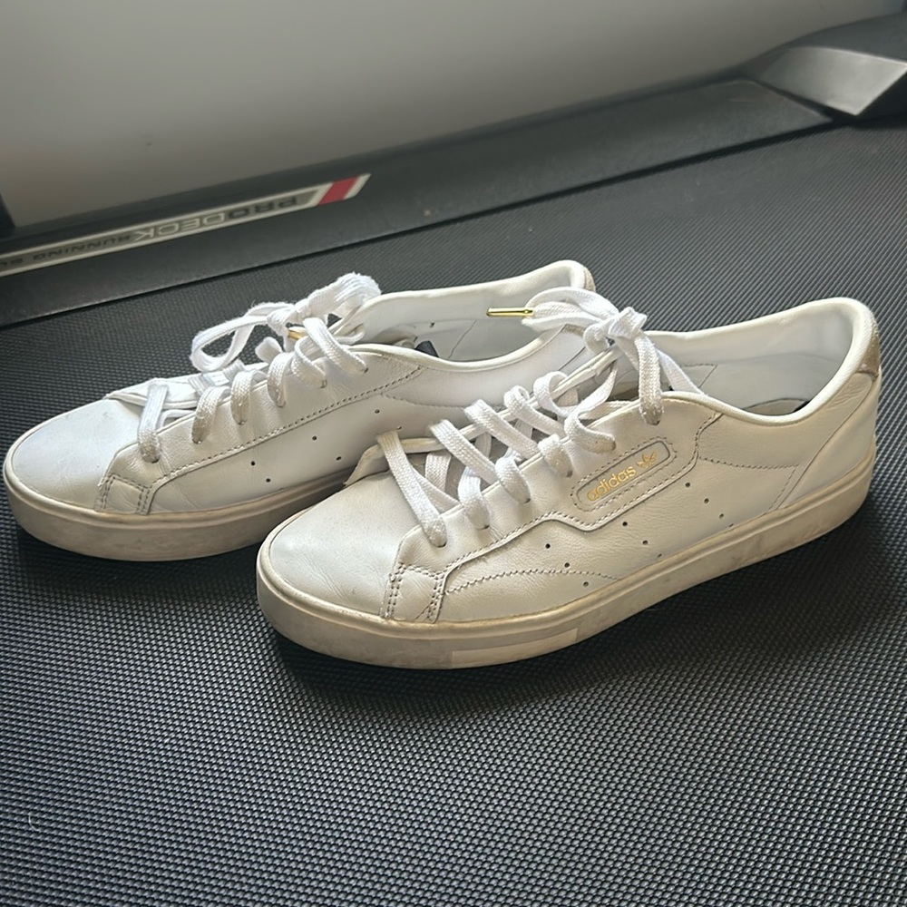 White Adidas Sneakers